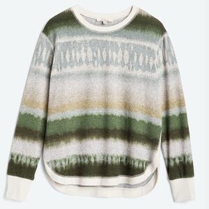Rosie long sleeve knit sweatshirt/sweater.